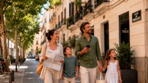 Mejores zonas para vivir en Madrid con familia