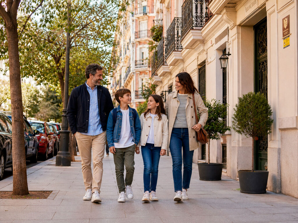 Mudarse a Madrid con niños: claves para elegir vivienda, colegio y zona según la rutina familiar, el presupuesto y el trabajo.